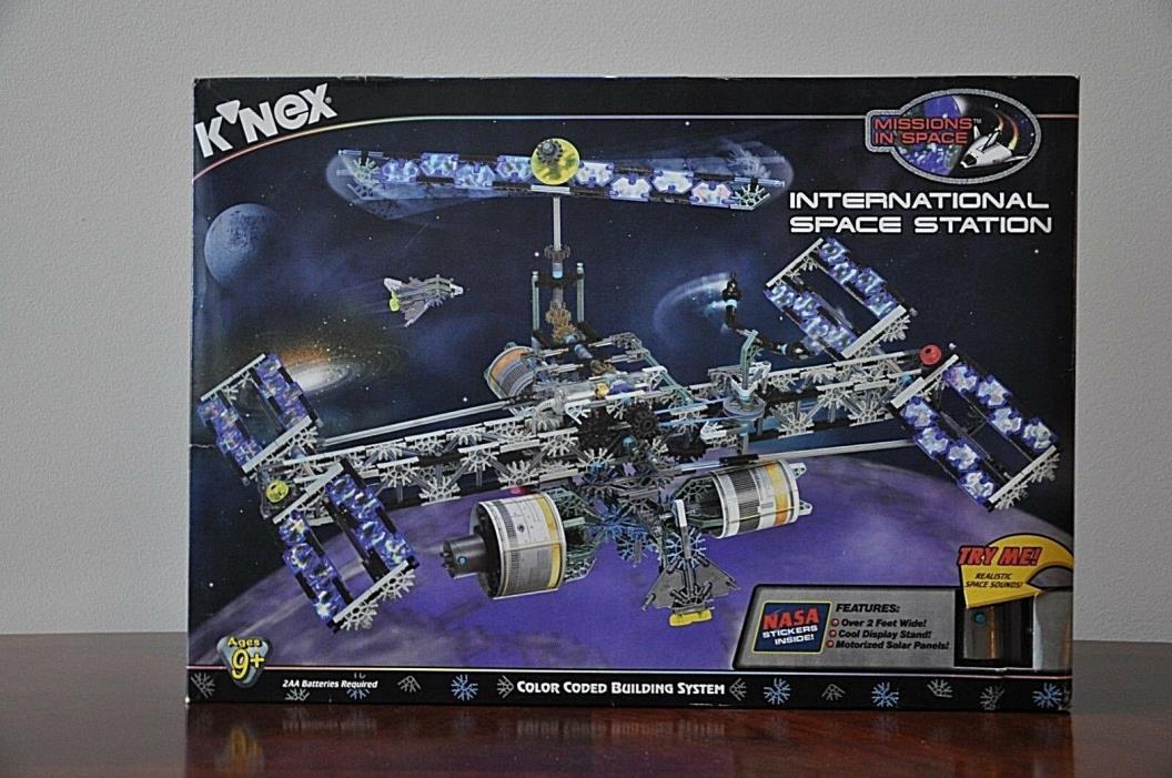 KNEX Missions In Space International Space Station Set 15118 BRAND NEW SEALED