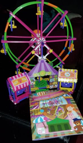 K'NEX Mighty Makers Fun On The Ferris Wheel Building Set VG Fine Motor Skills