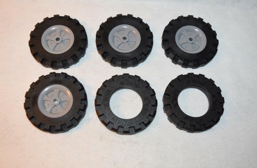 Knex Wheels Tires Parts Large 3.5