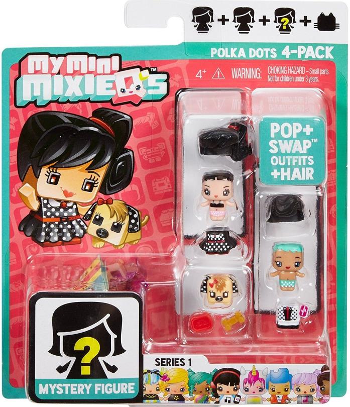 My Mini MixieQ's Polka Dots, 4-Pack