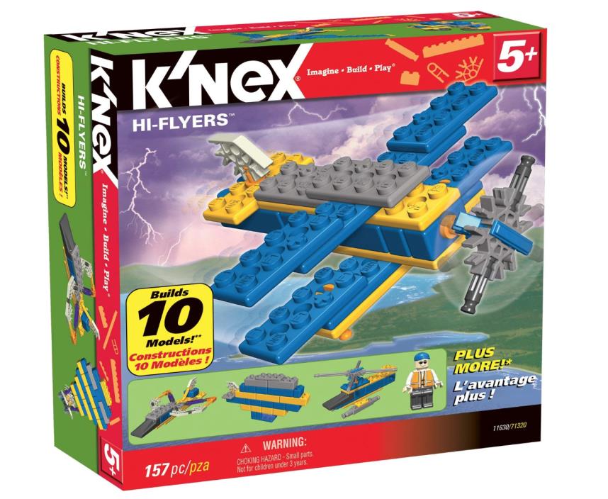 K'NEX Hi-Flyers 10 Model Building Set