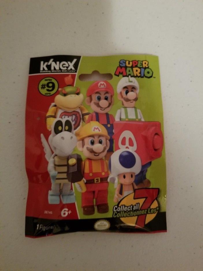 K'nex Super Mario Series 9 Lot of 6 New and Sealed
