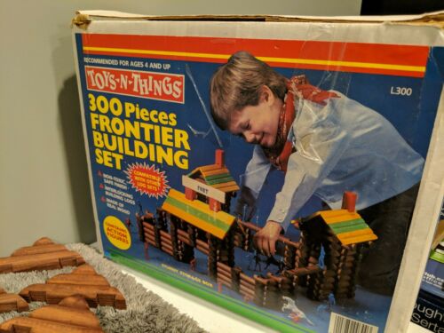 Toys-N-Things 300+ Piece Frontier Building Set W/ FIGURES