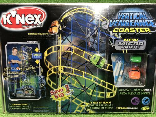 NIB KNEX Vertical Vengeance Coaster #50080 Brand NEW Factory Sealed Contents