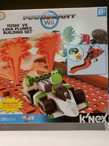 K'Nex Mario Kart Wii Building Set 38466: Yoshi Vs Lava Plumes