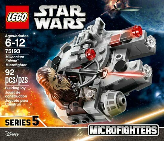 Lego Star Wars 75193 Millennium Falcon Microfighter