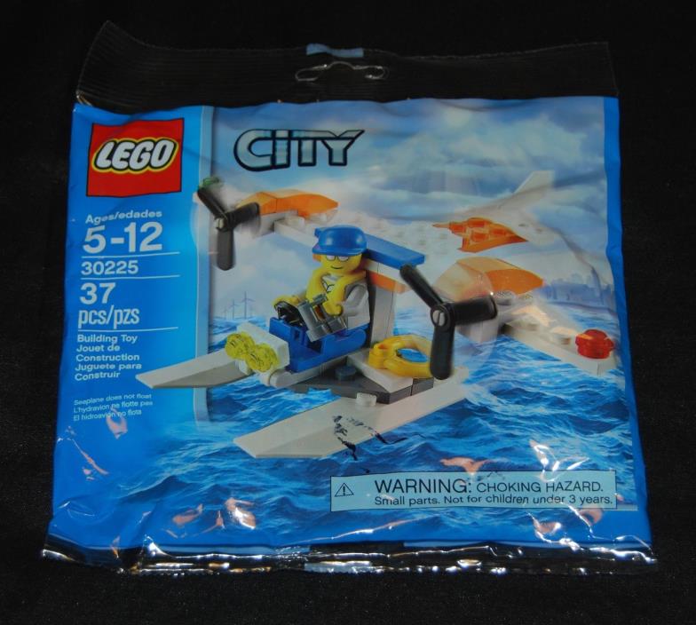 NEW LEGO 30225 City Rescue Coast Guard Seaplane Factory Sealed Polybag Set 2013