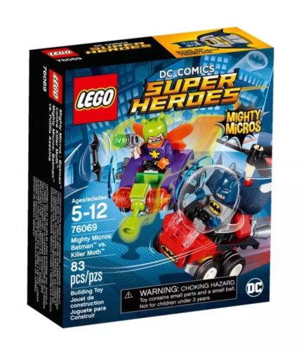 LEGO DC Super Heroes Mighty Micros: Batman; vs. Killer Moth; 76069 NEW