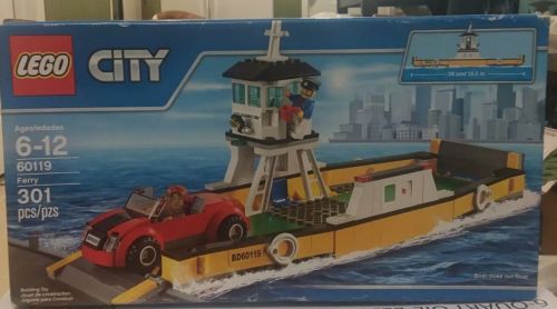 Lego City 60119 Ferry 301 pcs  *Read Details*