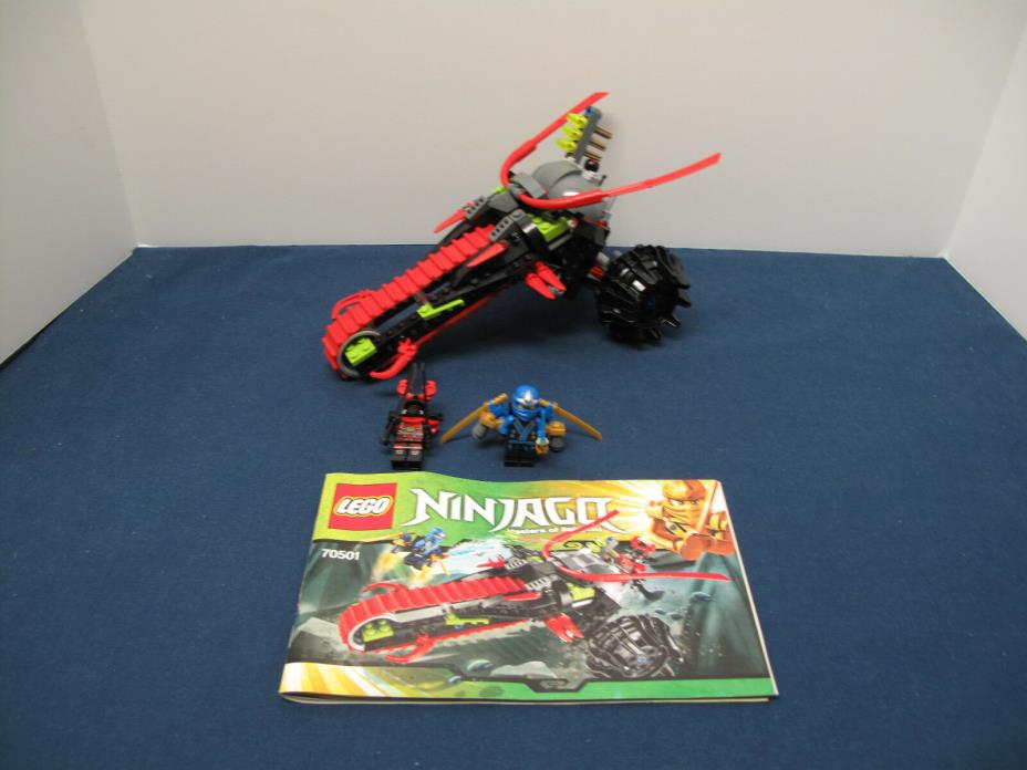 Lego Ninjago Warrior Bike 70501 complete with instructions
