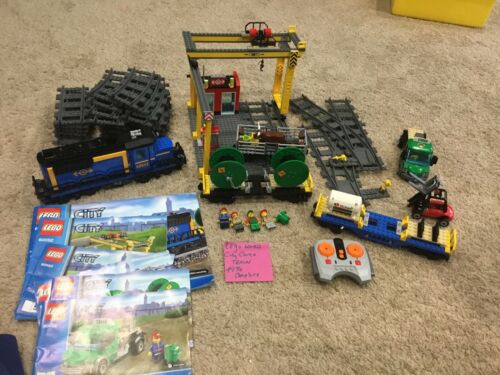 Lego City Cargo Train (60052) 100% Complete w/ Instructions ADULT OWNED