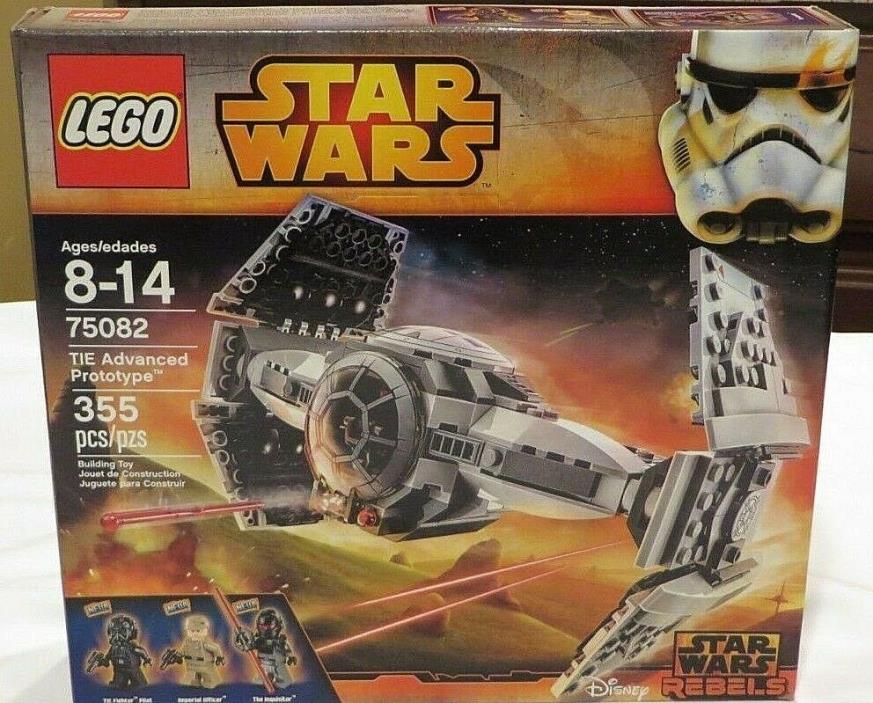 Lego Star Wars 75082 TIE Advanced Prototype New