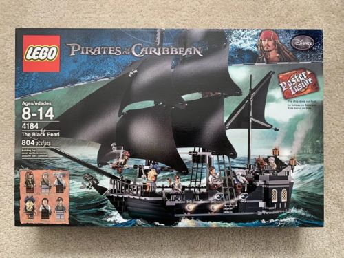 LEGO The Black Pearl Set 4184 New In Sealed Box - Free Shipping