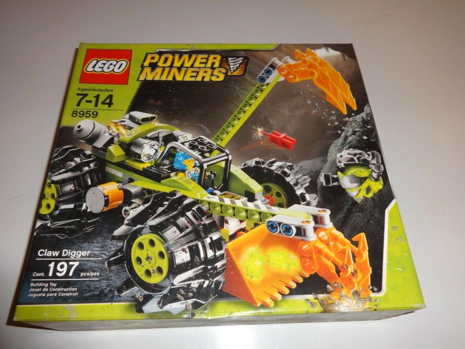 Lego 8959 Power Miners Claw Digger NEW IN SEALED BOX