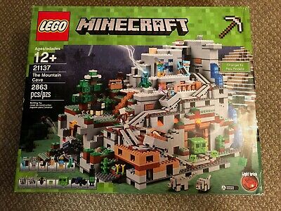 NEW & FACTORY SEALED Lego Minecraft The Mountain Cave 21137