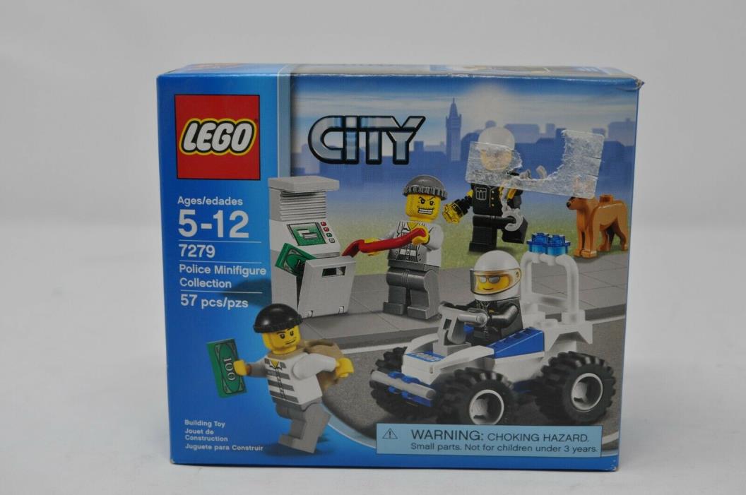 Lego City #7279 Police Minifigure Collection New Sealed Box
