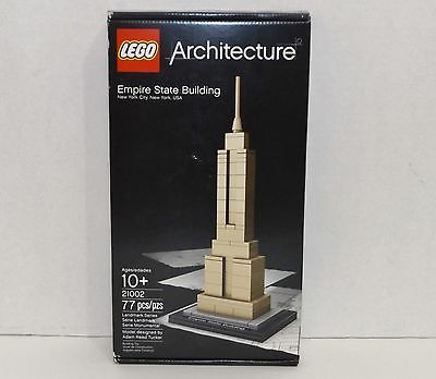 New! LEGO Architecture New York Empire State Building 77 pc Set (21002) {4352}