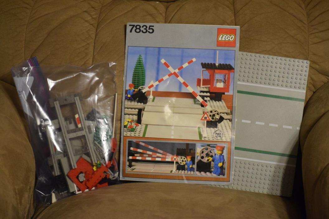 LEGO #7835 Train Crossing, No Box, Free Shipping