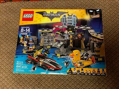LEGO THE BATMAN MOVIE 70909 Batcave Break-In New & Sealed
