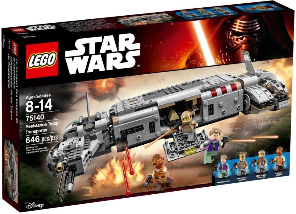 Lego Star Wars Resistance Transport - 75140