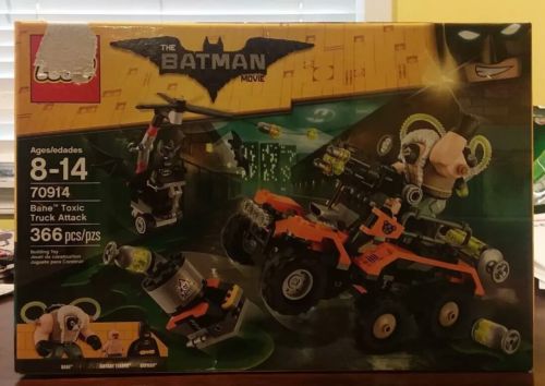 LEGO The Batman Movie 70914 Bane Toxic Truck Attack 366 pcs *Read Details*