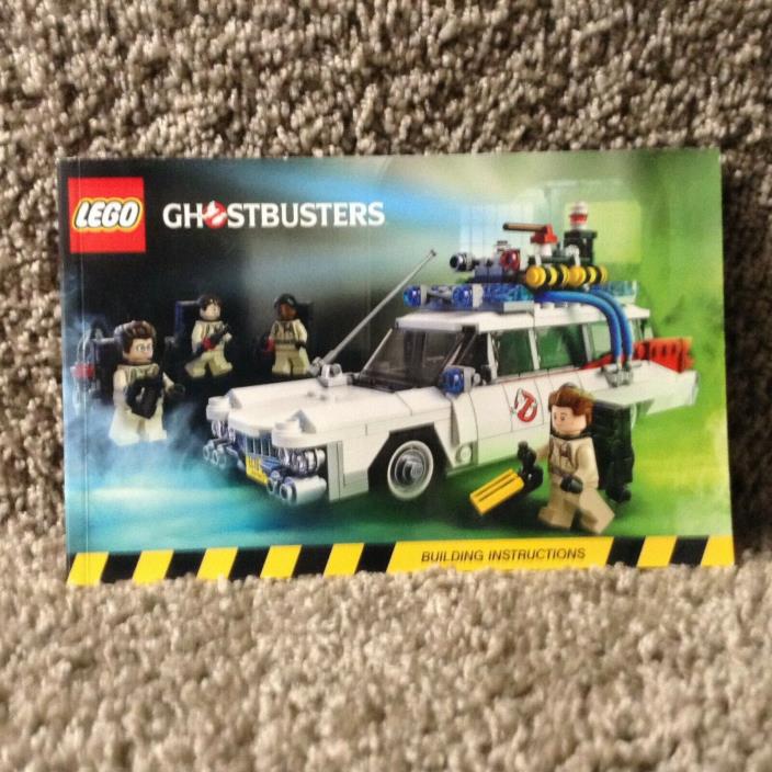 LEGO Ghostbusters Ecto-1 (21108) instructions only. Used, very good condition.