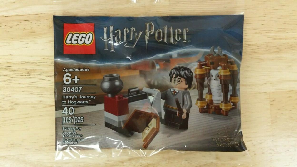 LEGO Harry Potter Set 30407 Harry's Journey to Hogwarts Castle with Hedwig Owl