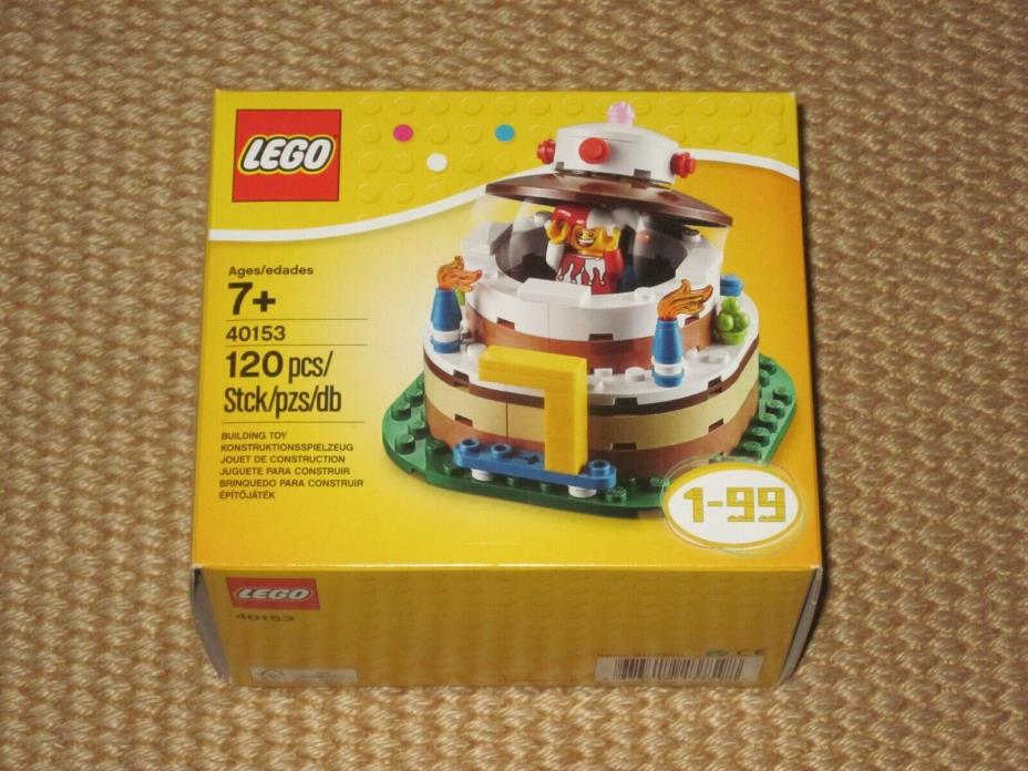 LEGO 40153 Birthday Cake, new, sealed box, FREE Shipping!