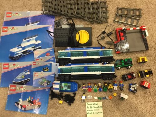 LEGO 4561 RAILWAY EXPRESS ELECTRIC TRAIN 98% Complete Read Description
