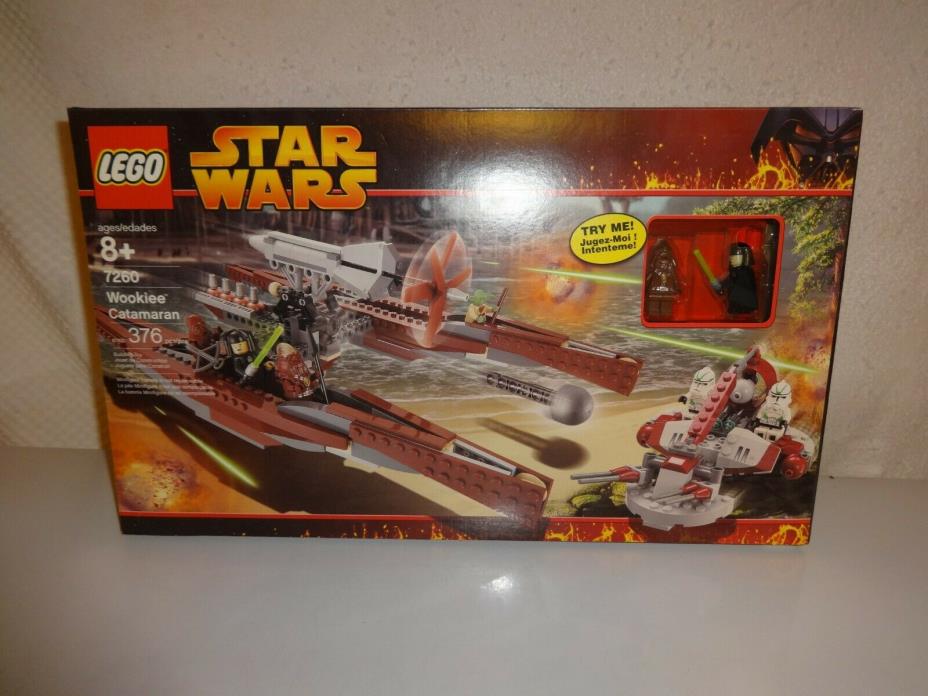 Lego 7260 Star Wars Episode III Wookiee Catamaran REVENGE OF THE SITH NEW IN BOX
