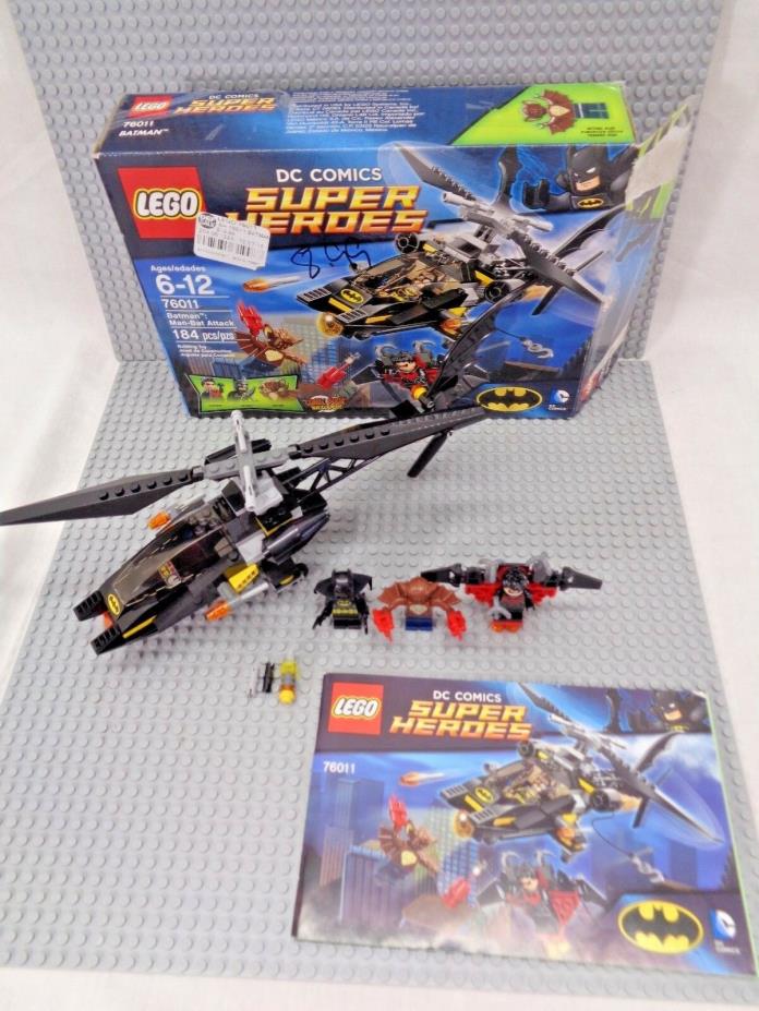 LEGO Batman Man-Bat Attack (76011) - 100% Complete - In Box