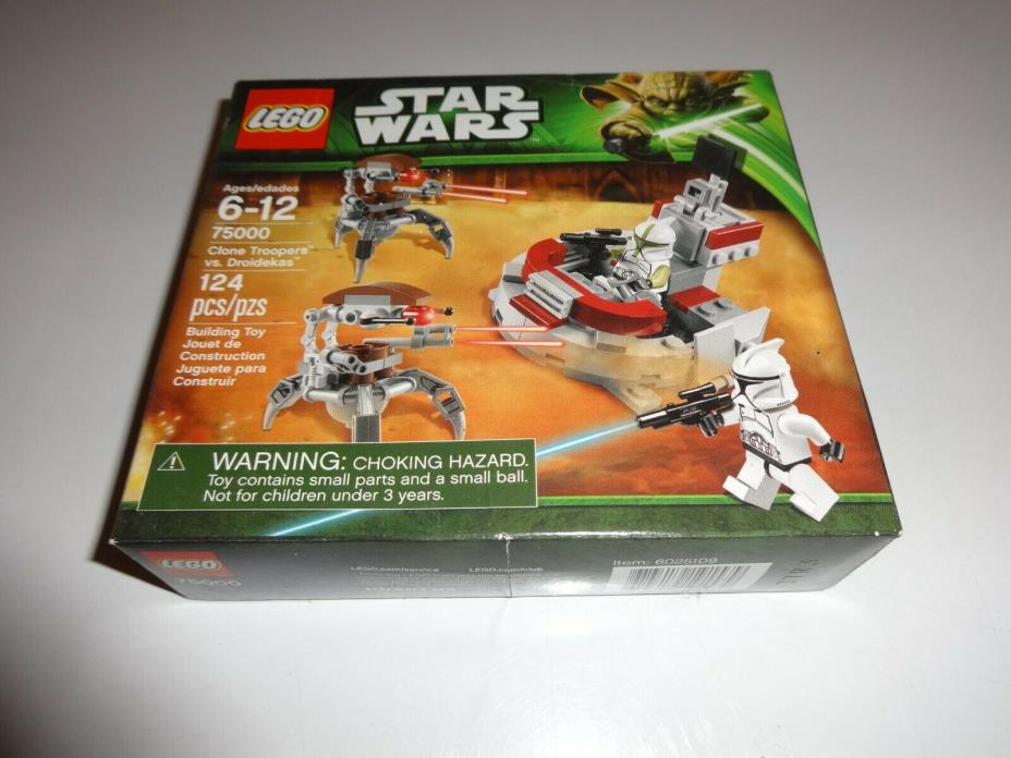 LEGO 75000 Star Wars Clone Troopers vs. Droidekas Clone Trooper Sergeant NEW