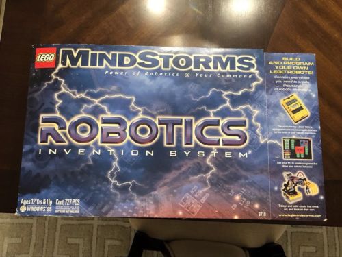 Lego Mindstorms Robotics Invention System 9719 Used with Manuals, CD And Box