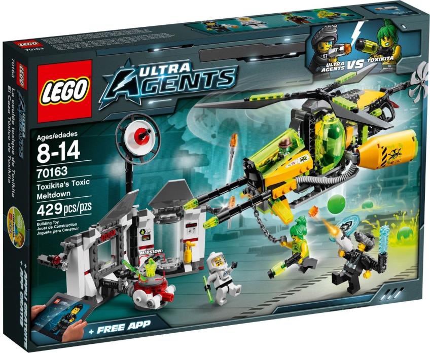 Lego Ultra Agents Toxikita's Toxic Meltdown - 70163