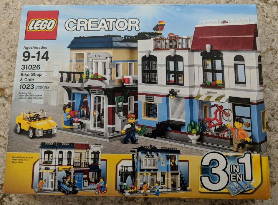 LEGO Creator Bike Shop & Café 31026 (RETIRED) New & Sealed