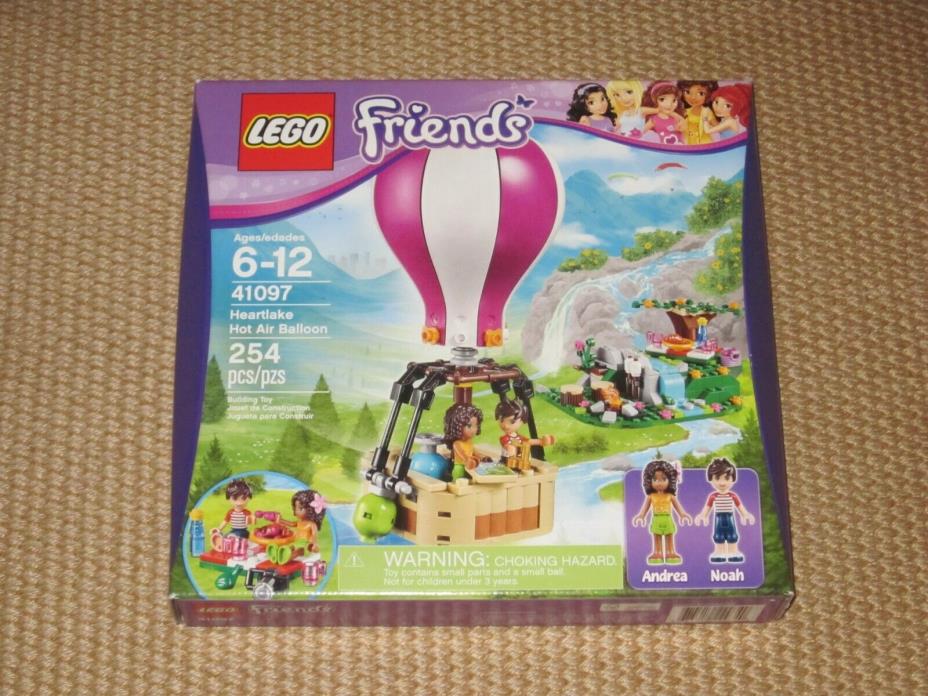 LEGO Friends 41097 Heartlake Hot Air Balloon, new, sealed box, FREE Shipping!