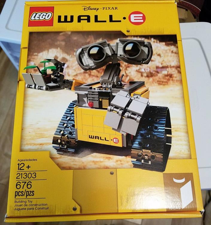 Retired Lego Ideas Set 21303 Disney Wall-E New Sealed Factory Sealed