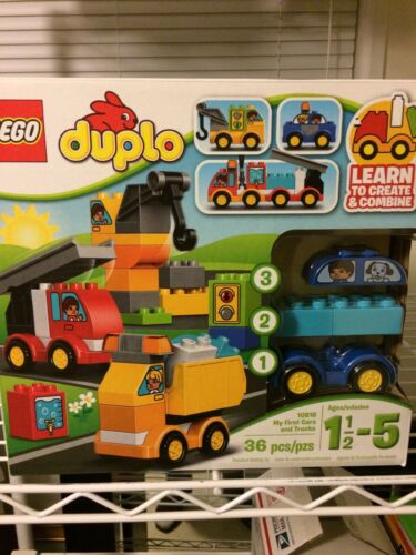 LEGO DUPLO My First Cars and Trucks 10816 Toy for 1.5-5 Year-Olds