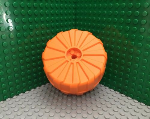 LEGO 1x Orange Wheel Hard Plastic Giant (71mm D. x 47mm) From Set #7699 Mars