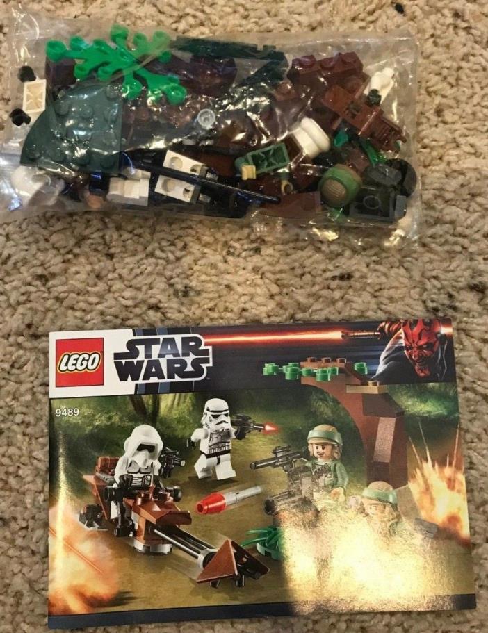 Lego Endor Rebel Trooper & Imperial Trooper Battle Pack (9489)