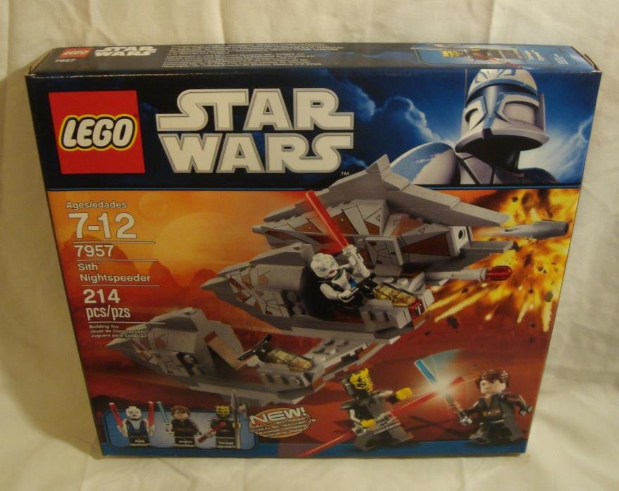 LEGO Star Wars Sith Nightspeeder 7957 Brand NEW in Box MIB Ventress