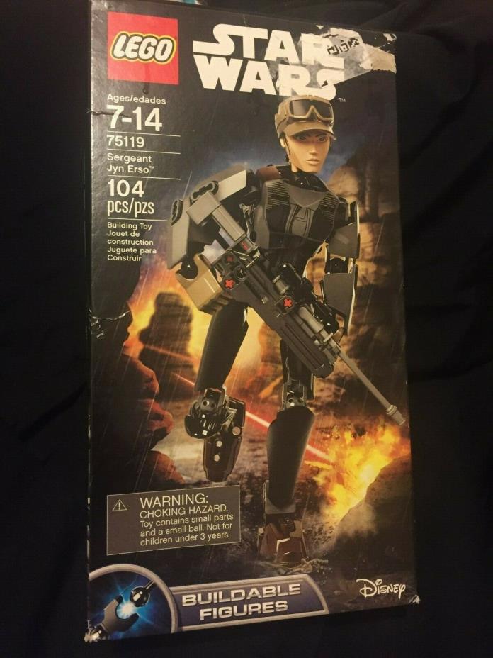 Disney LEGO Star Wars Buildable Figure 75119 SERGEANT JYN ERSO*104 Pieces*Sealed