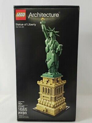New Lego Architecture 21042 Statue of Liberty New York USA Building Kit 1685 Pcs