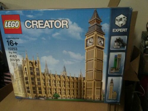 Lego Creator 10253 Big Ben 4163 PCS Expert New in opened /Damaged Box.