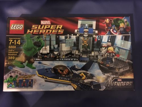 LEGO Super Heroes Hulk's Helicarrier Breakout (6868) RETIRED!! NIB!!