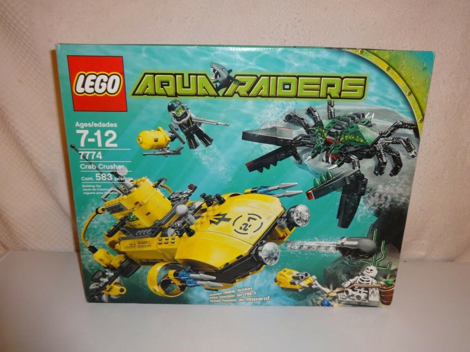 Lego 7774 Aqua Raiders Crab Crusher NEW IN SEALED BOX