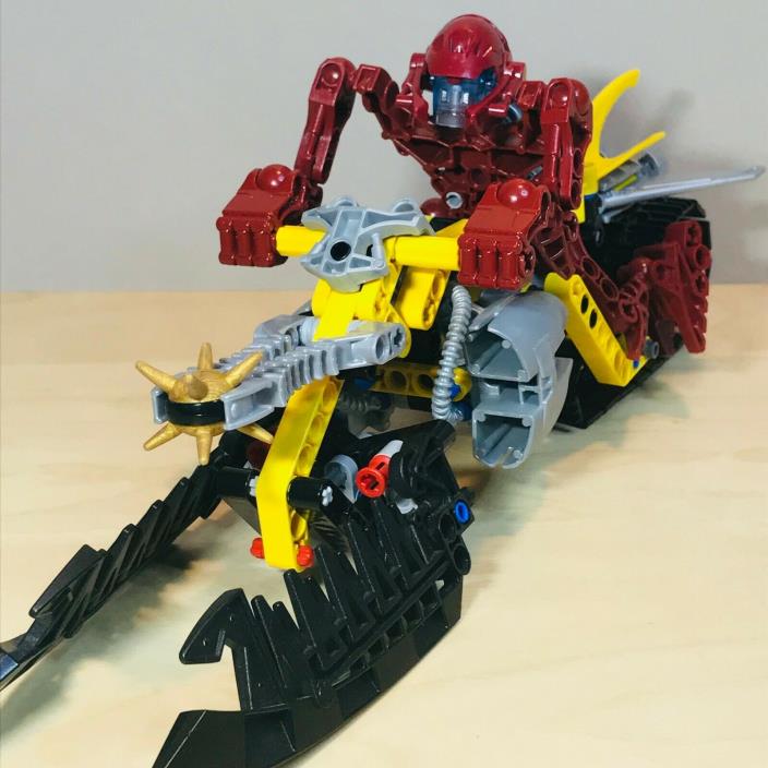 Lego Bionicle 8992 Cendox V1 Battle Vehicle Cycle Crotesius Complete No box/inst