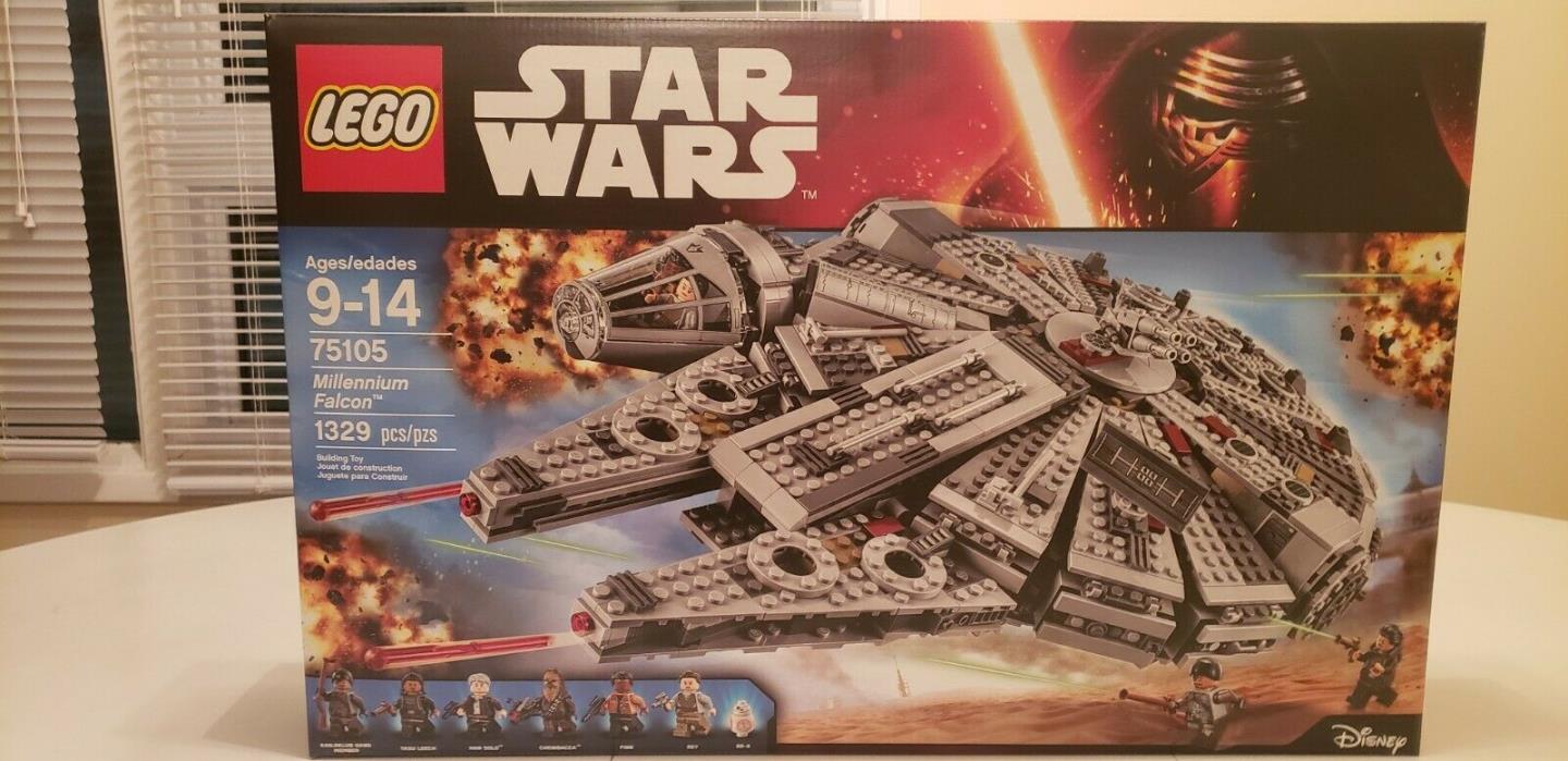 Lego Star Wars 75105 Millenium Falcon Factory Sealed