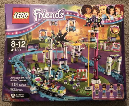 LEGO Friends Amusement Park Roller Coaster (41130) * NEW * SEALED *