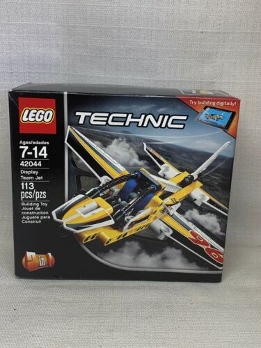 (AX1) LEGO TECHNIC 42044 Display Team Jet 113 Pieces 2 In 1 RARE RETIRED